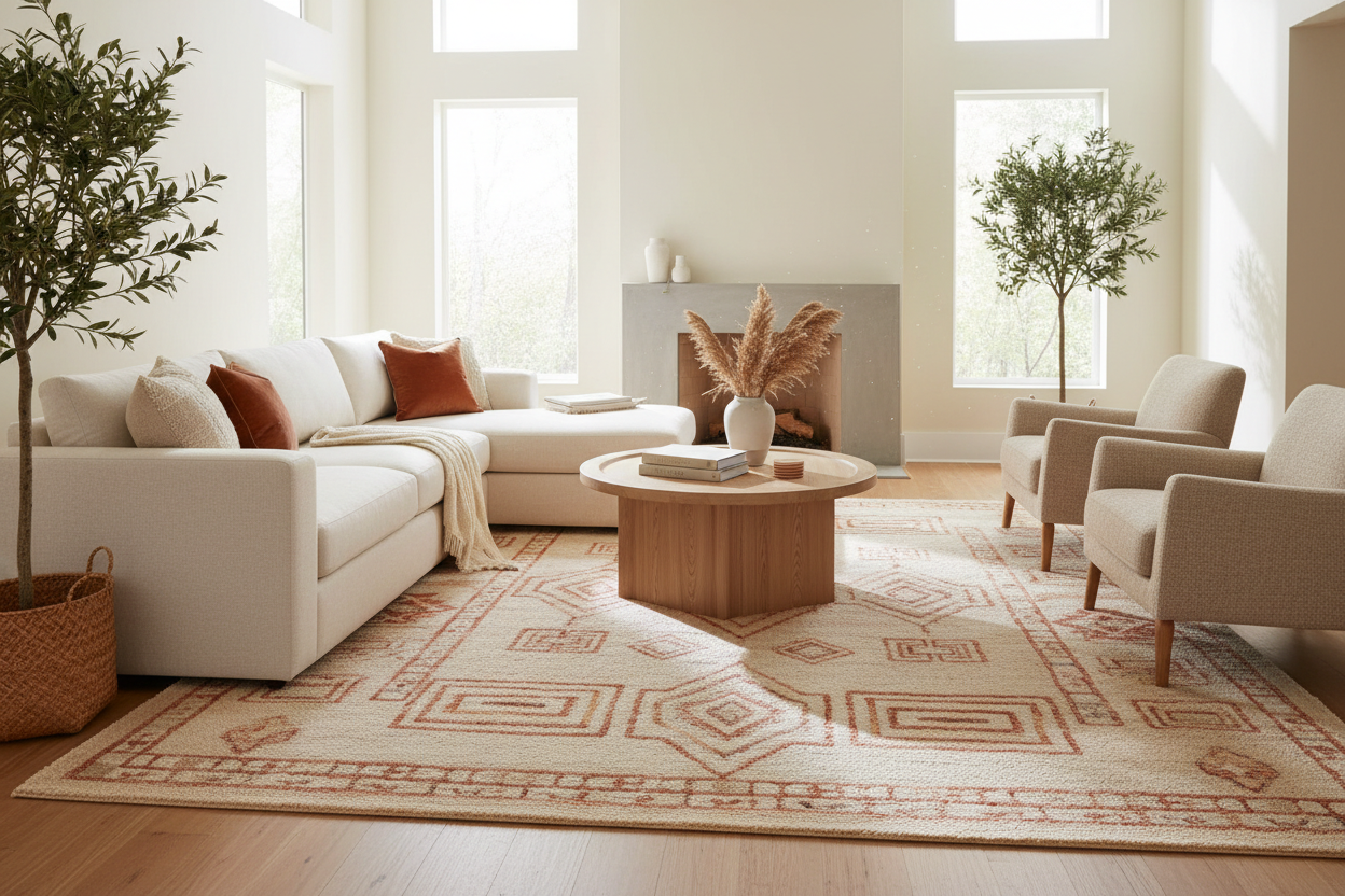 How to Choose the Perfect Area Rug for Your Living Room