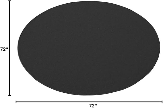 Nourison Home Nourison Essentials Black 6' x Round Area Rug - Image 2