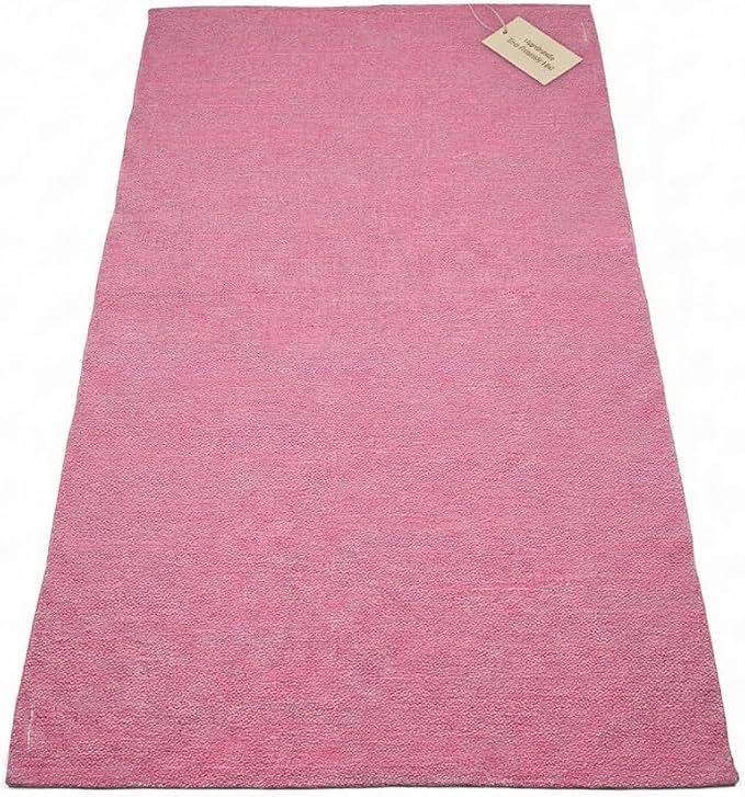 LFH Home Handmade Cotton Yoga Mat Cotton Rug picnic mat by LFHHomePrivateLimited