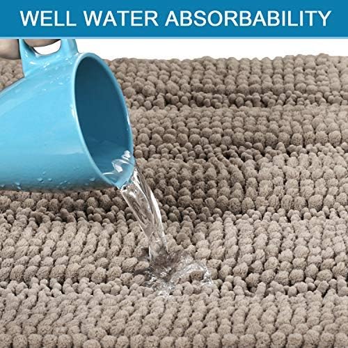 H.VERSAILTEX Bathroom Rugs Bath Rug Set 2 Piece Bathroom Contour Rug Toilet Mat - Image 5