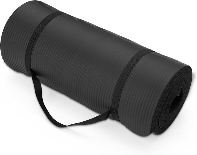 Amazon Basics Extra Thick Exercise Yoga Mat by AmazonBasics