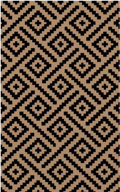 GENIMO 5'x8' Washable Outdoor & Indoor Rugs, RV Mat by GENIMO