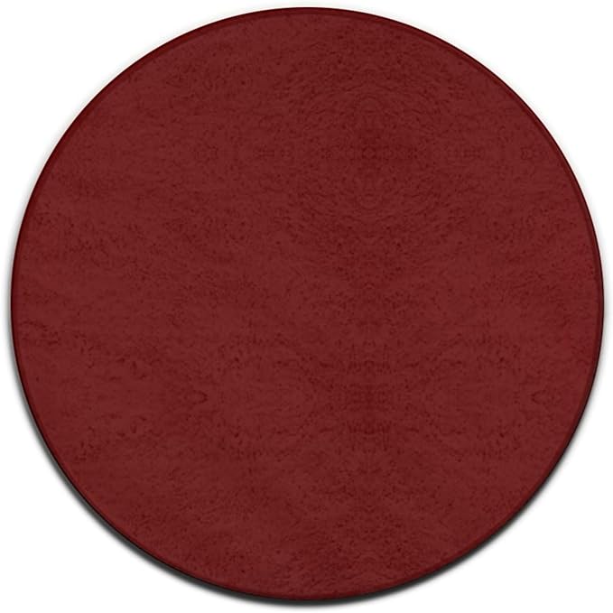 Home Decor Non Slip Kitchen Office Circle Rug, Machine Washable Modern Round by Meaudiwes