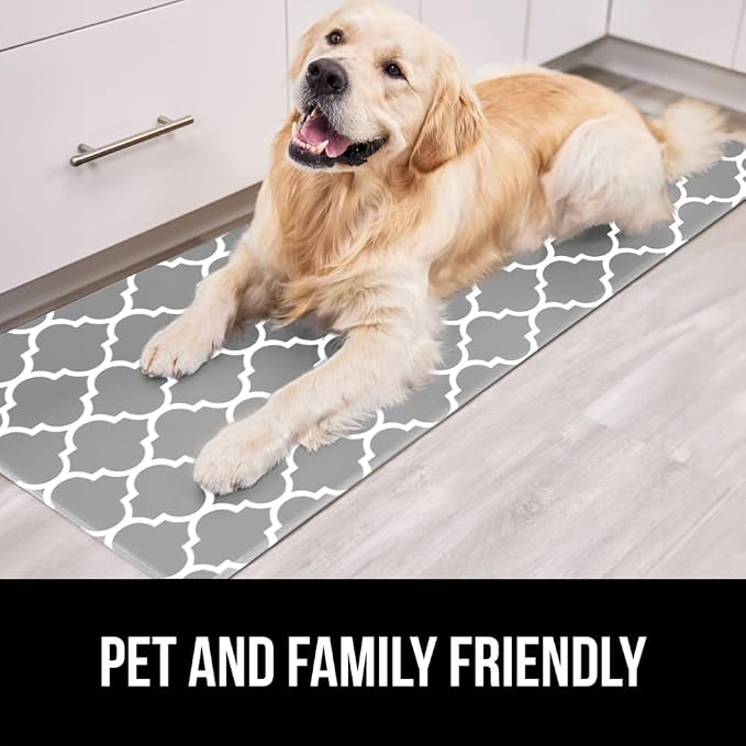 GORILLA GRIP 2 Pack Comfortable Cushioned Kitchen Mats - Image 8