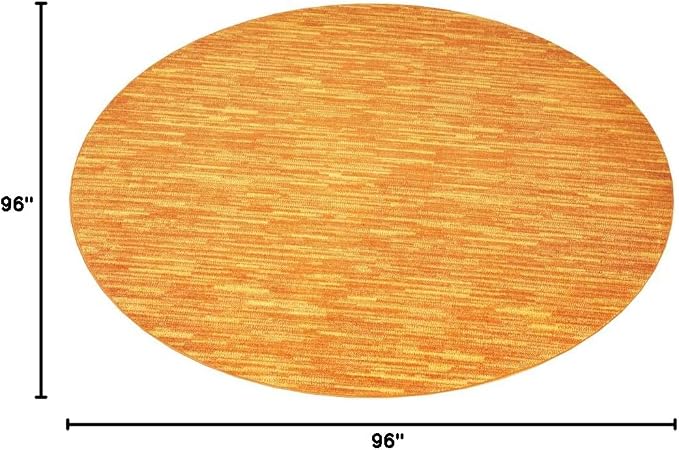 Nourison Home Nourison Essentials Sunburst 8' x Round Area Rug - Image 2