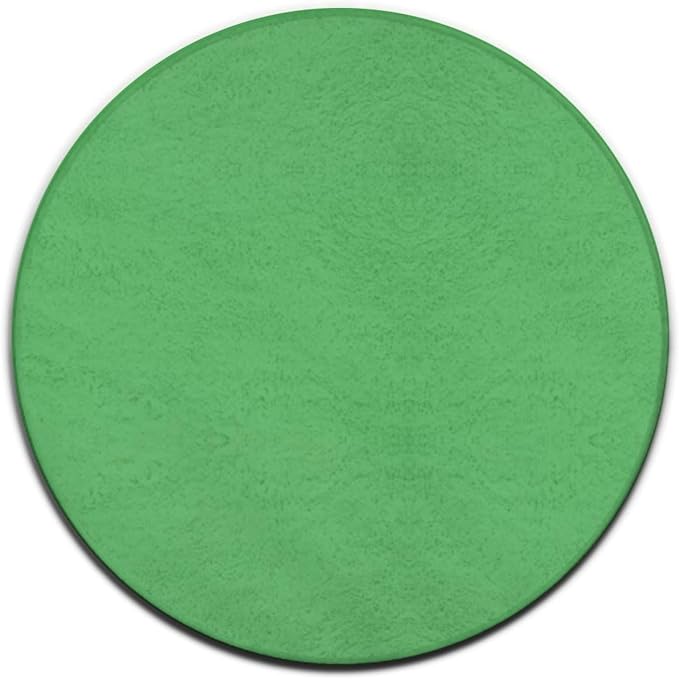 Home Decor Non Slip Kitchen Office Circle Rug, Machine Washable Modern Round by Meaudiwes