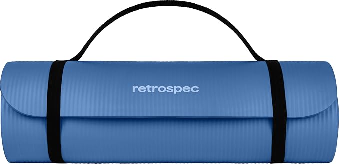 Retrospec Solana Yoga Mat 1" Thick w/Nylon Strap - Image 3