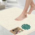 GORILLA GRIP Bath Rug Mat 48x17, Thick Soft Absorbent Chenille, Quick Dry by Unknown