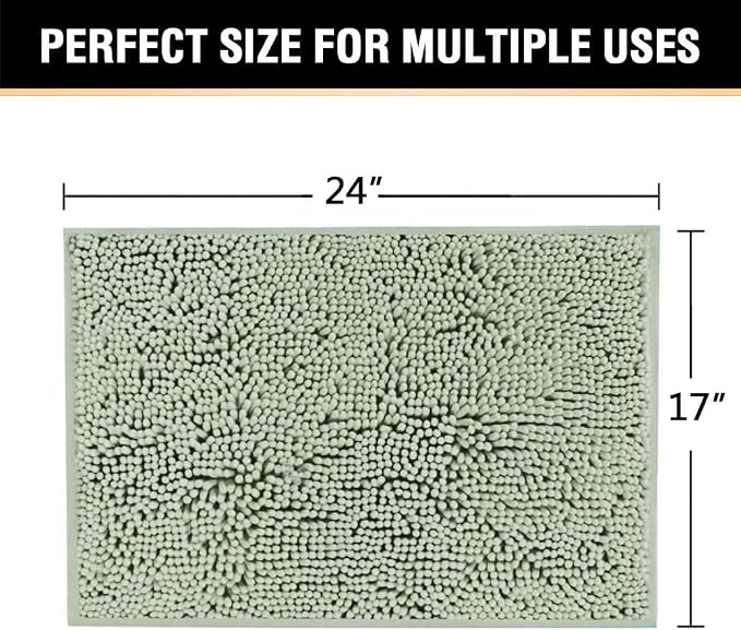 H.VERSAILTEX Bath Mat Bathroom Rug Bath Rugs - Image 2