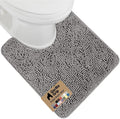 GORILLA GRIP Plush Absorbent Shaggy Chenille Bath Rug Mat by Unknown