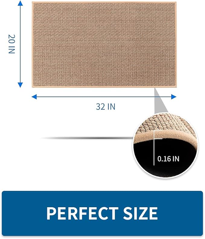 MontVoo Kitchen Rugs and Mats Non Skid Washable, Absorbent Runner Rugs - Image 2