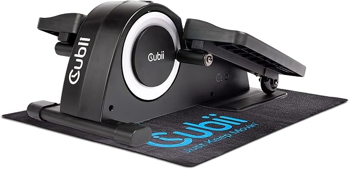 Cubii Non-Slip Workout Mat for Under Desk Ellipticals, Floor Protection - Image 4