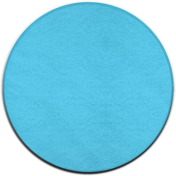 Room Sofa Yoga Soft Round Carpet, Home Decor Non Slip Kitchen Office Circle Rug by Meaudiwes