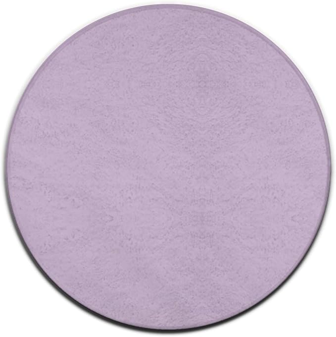 Home Decor Non Slip Kitchen Office Circle Rug, Machine Washable Modern Round by Meaudiwes