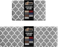 GORILLA GRIP 2 Pack Comfortable Cushioned Kitchen Mats by Unknown