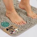 GORILLA GRIP Bath Rug Mat, Thick Soft Absorbent Chenille, Quick Dry Microfiber by Unknown