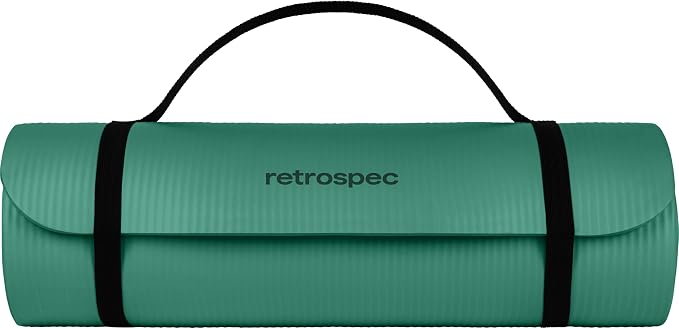 Retrospec Solana Yoga Mat 1" Thick w/Nylon Strap - Image 4