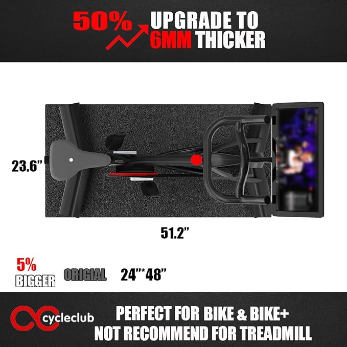 Cycleclub Bike Mat Compatible - Image 2