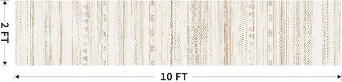 2x10 Runner Rug Machine Washable Non Slip Area Rug Distressed Neutral Moroccan - Image 2