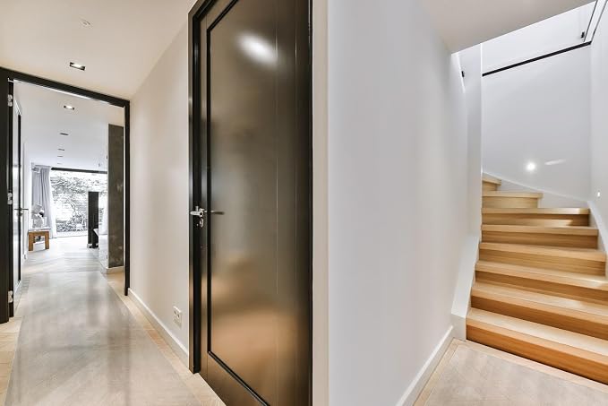 Clear Hard Floor Runner, USA Made, 36 x 36 Inch, 2mm Thick Clear Vinyl - Image 8