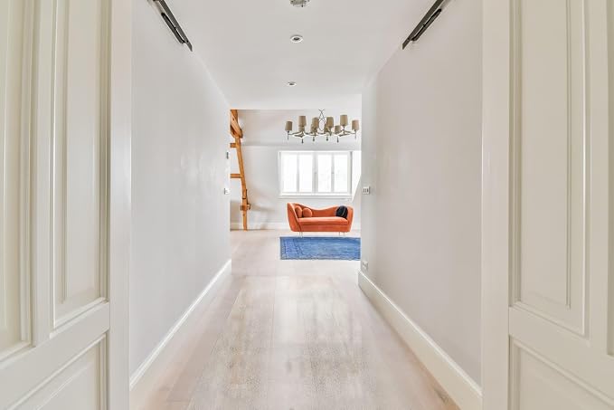 Clear Hard Floor Runner, USA Made, 27 x 144 Inch, 2mm Thick Clear Vinyl - Image 9