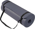 Signature Fitness Extra Thick High-Density Foam Yoga Mat – Multiple Thicknesses by Signature+Fitness