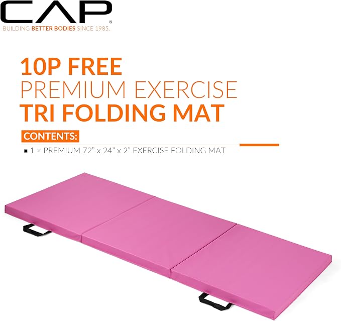 CAP Barbell All Purpose Folding Anti Tear Exercise Training Aerobic Fitness Gym - Image 2