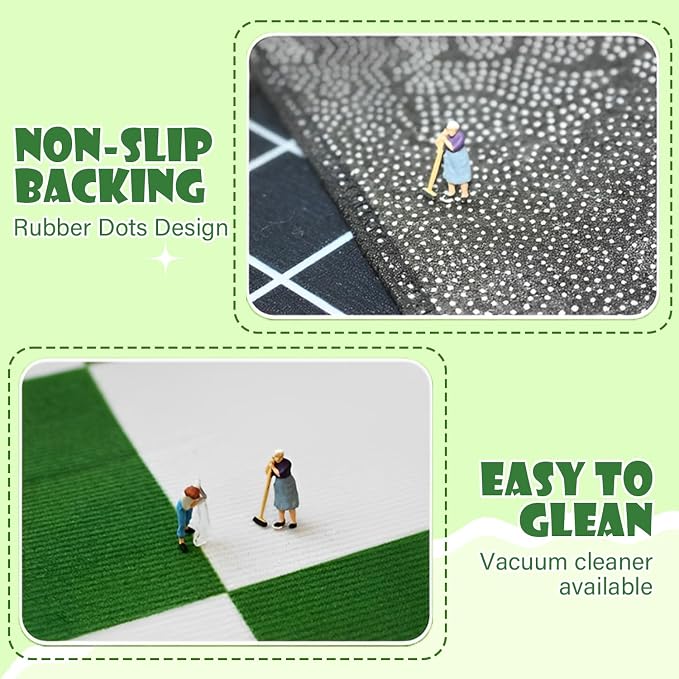 Kids Car Rug, soft low-pile surface, non-slip backing, large size - Image 4