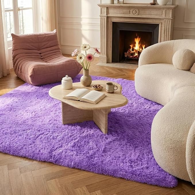Mugorn Area Rugs 9x12 Living Room, Large Fluffy Area Rugs - Image 8