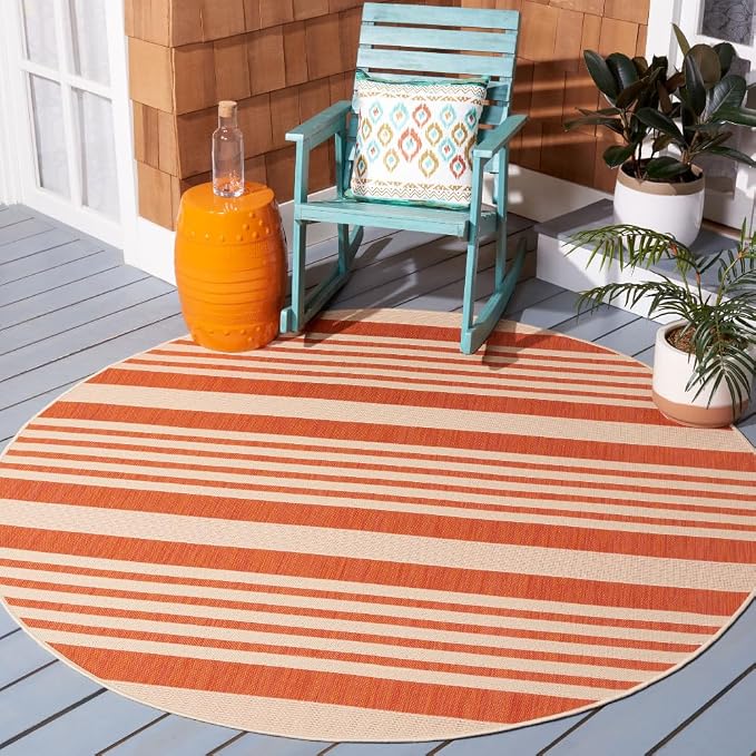 SAFAVIEH Washable Rug Outdoor Courtyard Collection by Unknown