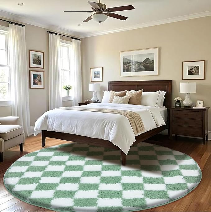 TOOHUB Super Soft Rug, Round Rug - Image 8
