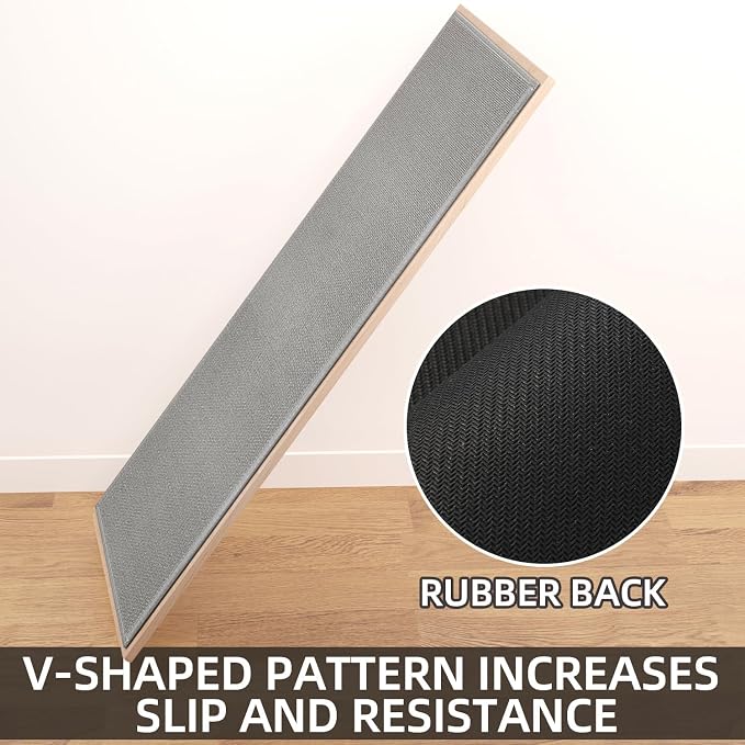 SUMLANS Kitchen Mat, Rubber Backing Cushioned Non Slip Kitchen Rugs - Image 4