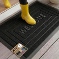 GORILLA GRIP 100% Waterproof All-Season WeatherMAX Doormat, US Designed Natural by Unknown