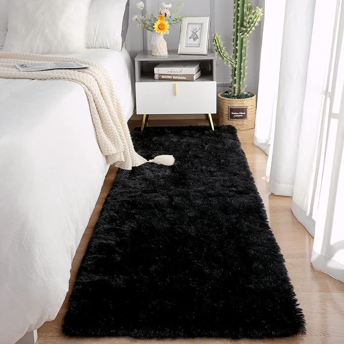 Chicrug Soft Runner Rugs for Bedroom Living Room Plush Fluffy Rug 3x10 Feet by ChicrugHomeDecor
