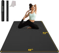 CAMBIVO Yoga Mat 72" x 48" Large Workout Mat by CAMBIVO