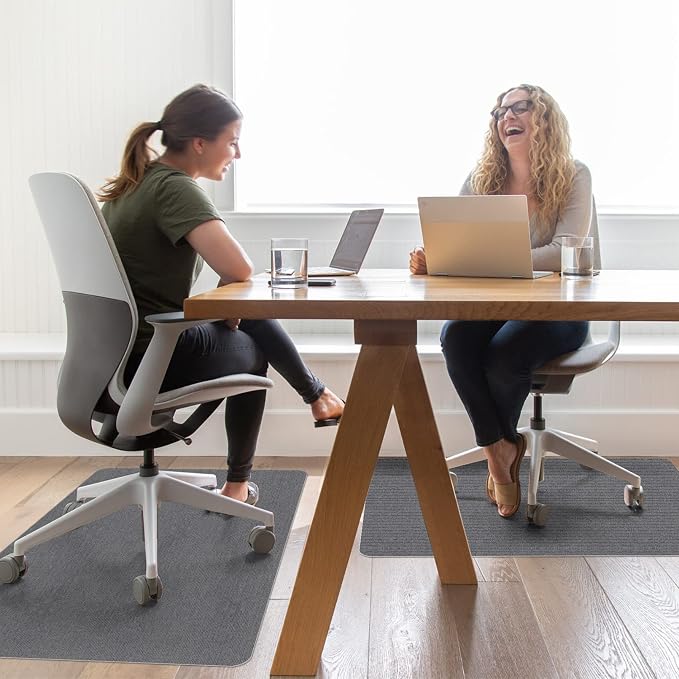 Sycoodeal Office Chair Mat for Hardwood Floor, Office Computer Gaming Chair Mat - Image 5