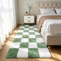 Shag Runner Rug for Bedroom Living Room 3x7 Upgrade Non-Slip Fluffy Soft by Boshengya