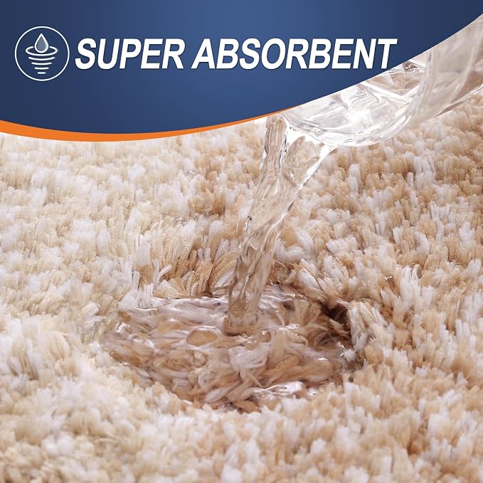 OLANLY Large Bathroom Rugs Mat 44x32, Extra Soft Absorbent Microfiber Bath Rugs - Image 4