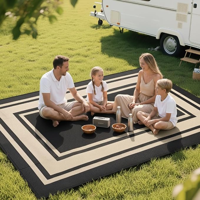 RURALITY Outdoor Rugs 6x9 Waterproof - Image 8