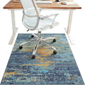 36"x48" Office Chair Mat for Hardwood Tile Floor, Under Desk Carpet Protector by BESBLEE