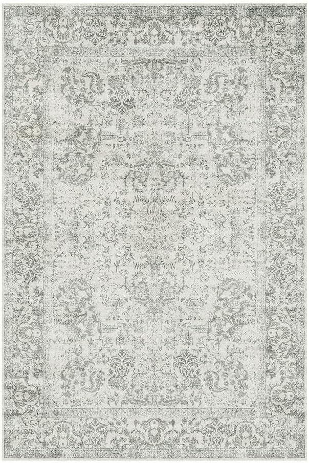 Rugxara 6x9 Washable Area Rug for Living Room, Neutral Vintage Large Boho Rugs - Image 4