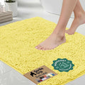 GORILLA GRIP Bath Rug Mat, Thick Soft Absorbent Chenille, Quick Dry Microfiber by Unknown