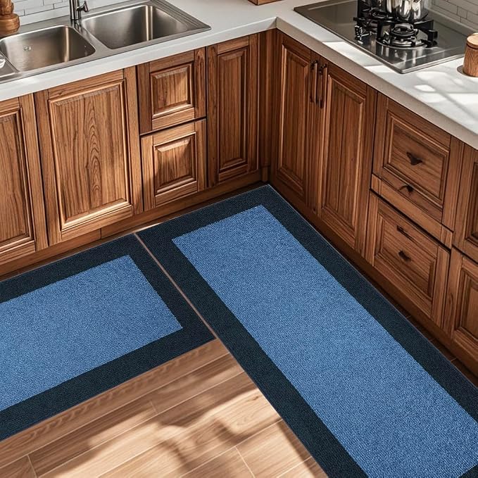 Machine Washable Runner Rug 24" x 84", Non Slip Kitchen Mat - Image 6