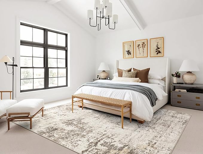 UERMEI 10x14 Washable Area Rug - Image 5