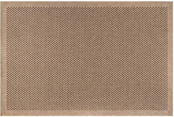 CAMILSON Easy Jute Rug 2x3, Indoor Outdoor Natural Color Fiber Area Rugs - Image 4
