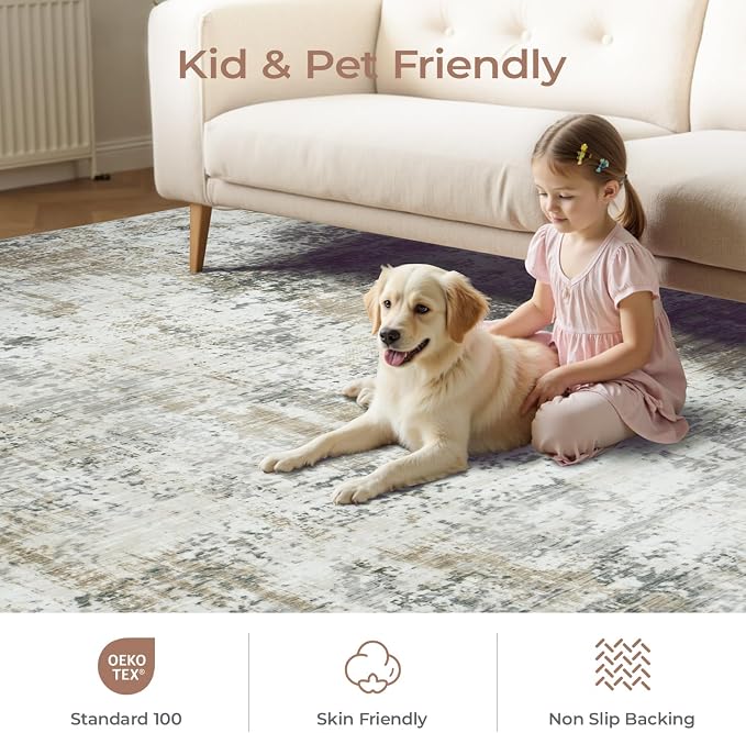 2x6 Washable Runner Rug Non-Slip - Image 4