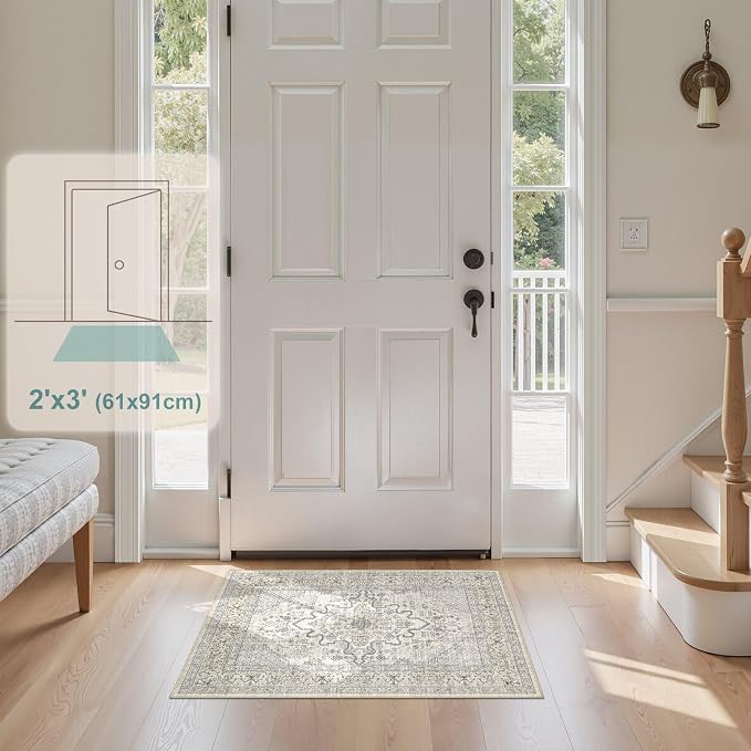 Tortania Area Rug 2x3 Doormat - Image 5