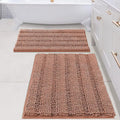 H.VERSAILTEX 2 Piece Set Bathroom Rugs Bath Mats Sets Super Absorbent Chenille by HVERSAILTEX