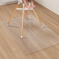 Clear Plastic Area Mat for Under Dining Table, Anti-Spill Hard Floor Protector by ZPAIAreaFloorProtector