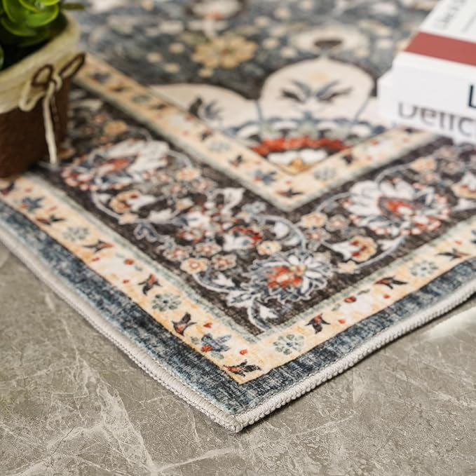 Washable Oriental Area Rug - Image 4
